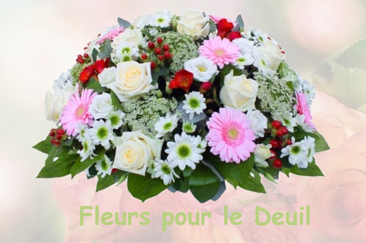 fleurs deuil BOURG-DE-SIROD